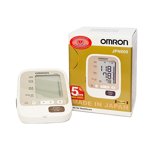 Máy đo huyết áp Omron HEM-7200 có thể đo được nhịp tim không?
